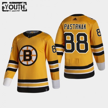 Camisola Boston Bruins David Pastrnak 88 2020-21 Reverse Retro Authentic - Criança